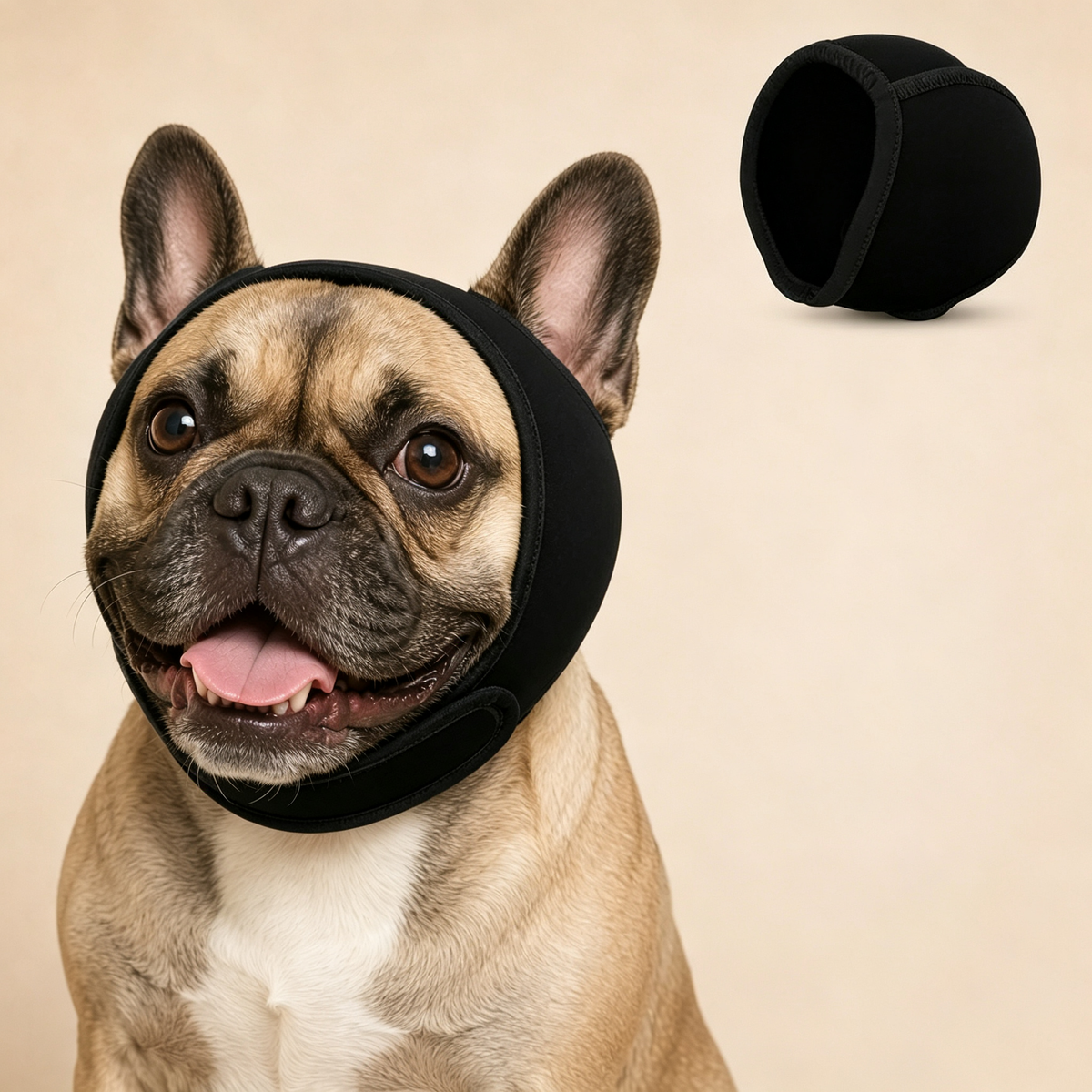🐶No-Stress Waterproof Dog Ear Muff | Instantly Calm Anxious Dogs, Noise Cancelling Ear Cover for Fireworks & Thunder