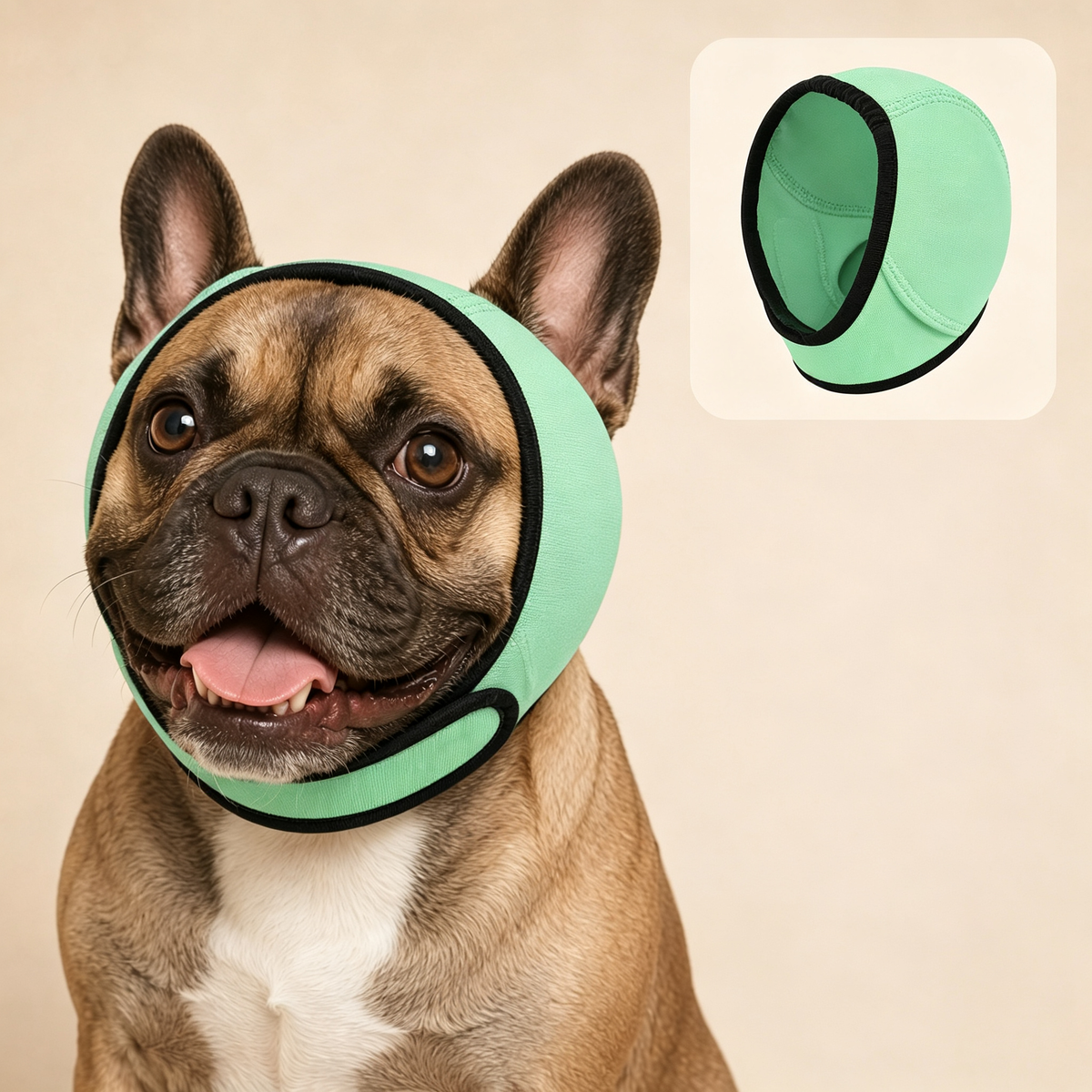 🐶No-Stress Waterproof Dog Ear Muff | Instantly Calm Anxious Dogs, Noise Cancelling Ear Cover for Fireworks & Thunder