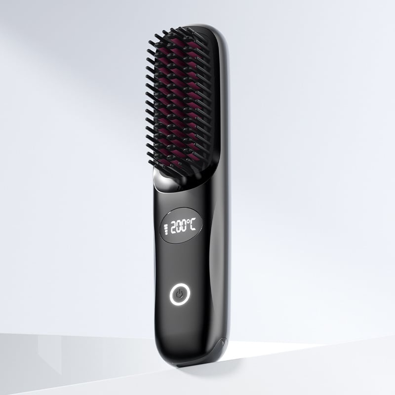 🎄Christmas Sale 49% OFF🔥2-in-1 Straightening & Cordless Hair Straightener with LED Display