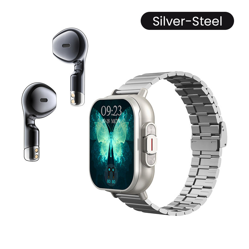 🔥New Arrival 2025🔥2-in-1 Bluetooth Earphones Smartwatch