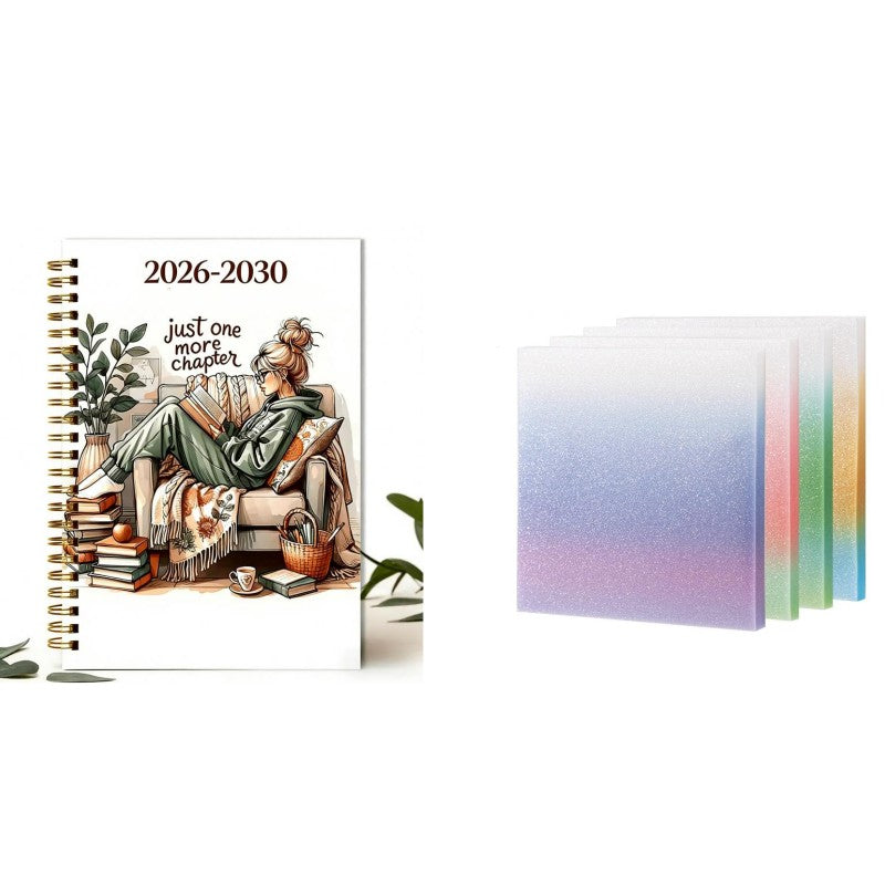 📚 2026–2030 5-Year Planner | Long-Term Monthly Organizer & Goal Planning Log Book for Work, School & Everyday Life