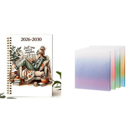 📚 2026–2030 5-Year Planner | Long-Term Monthly Organizer & Goal Planning Log Book for Work, School & Everyday Life