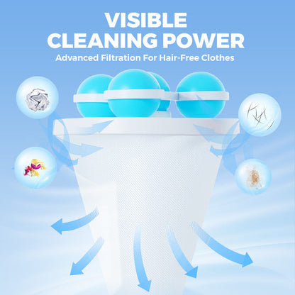 🎁BUY 1 GET 1 FREE🧼 Reusable Washing Machine Hair Filters | Pet Hair Catcher & Lint Trap | Prevents Clogged Drainage Pipes. 🚿✨