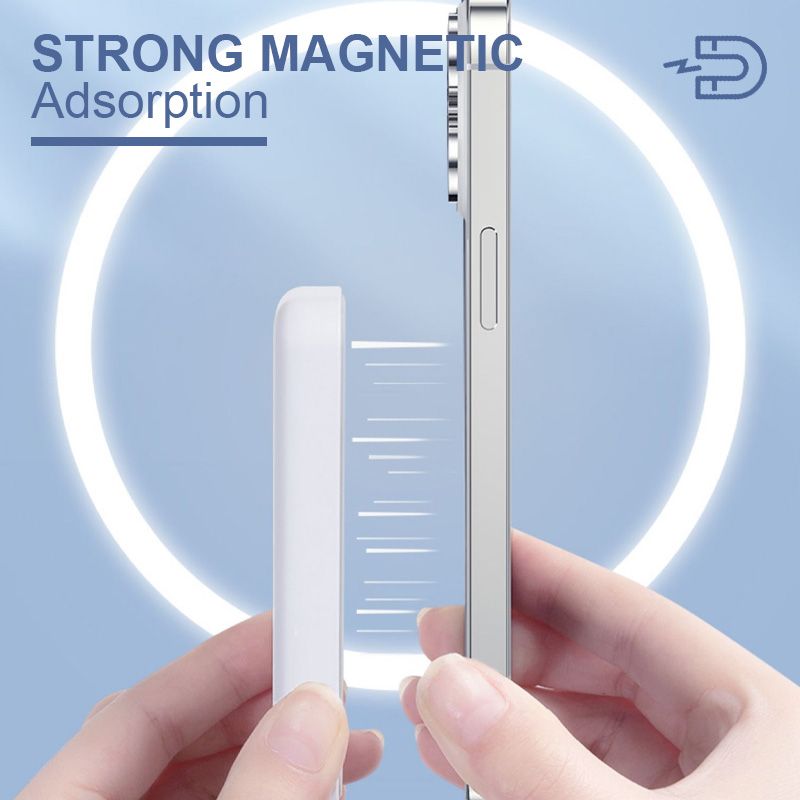 📢📢50%  OFF !! ⏰15W Fast Charge Portable Wireless Magnetic Power Bank