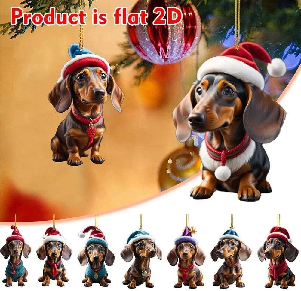⏳🔥LIMITED-TIME 50% OFF! ⏰🎄 Puppy-Shaped Christmas Tree Ornaments 🐕🎁