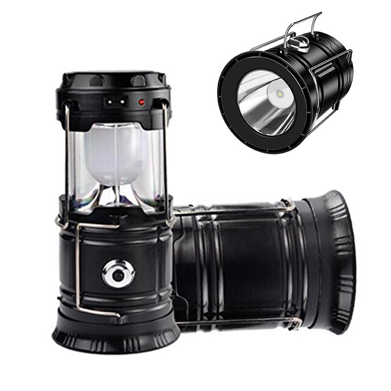 🔥🔥LAST DAY SALE 50% OFF !!📢 ⛺️Solar Camping Lantern- Rechargeable LED Lights, Magnetic Base & Foldable Hanging Hook- Collapsible Lamp Battery Powered ✨