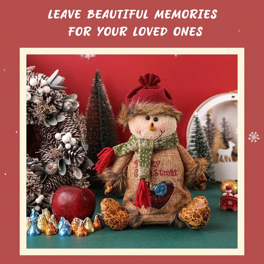 🎄Christmas Sale 50% Off🎉Christmas Gift Bags Zipper Design
