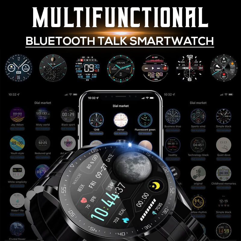 🔥All day monitoring🔥Multifunctional Bluetooth Talk Smartwatch