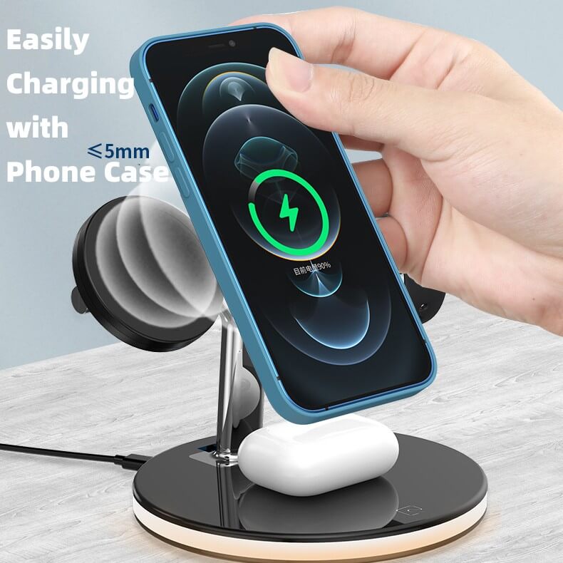 Hot Sale 3 in 1 Magnetic Charger