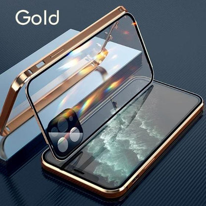 Double-sided loop case for iPhone