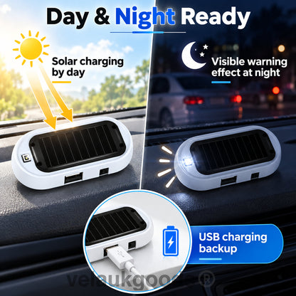 🚨50% OFF🚗Compact Solar Anti-Theft LED Flashing Lamp