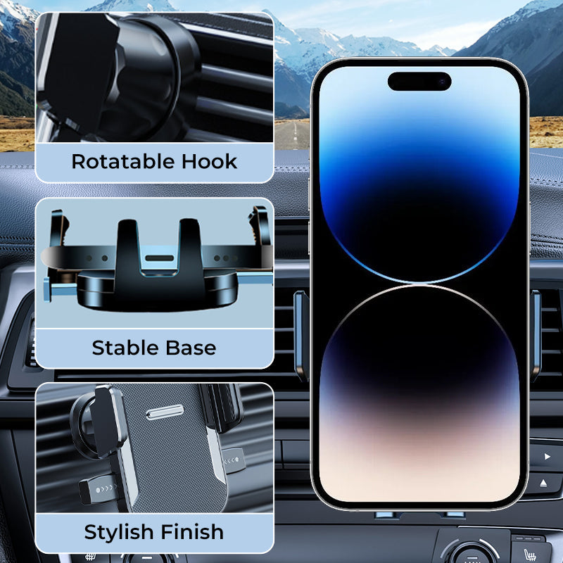 🚗50% OFF NOW! Multifunctional Suction Cup Car Phone Holder, 360° Rotatable Dashboard Windshield Car Phone Mount, Strong Sticky Suction Cell Phone Holder for All Mobile Phones