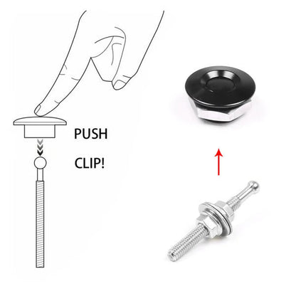 🔒 4Pcs Universal Aluminum Quick-Release Lock Latches - Secure & Easy Access!⚡