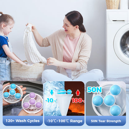 🎁BUY 1 GET 1 FREE🧼 Reusable Washing Machine Hair Filters | Pet Hair Catcher & Lint Trap | Prevents Clogged Drainage Pipes. 🚿✨