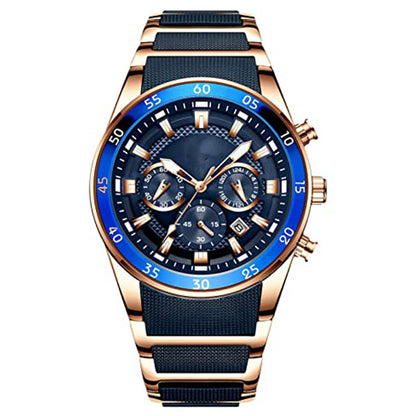 Men's Waterproof Multifunctional Quartz Watch