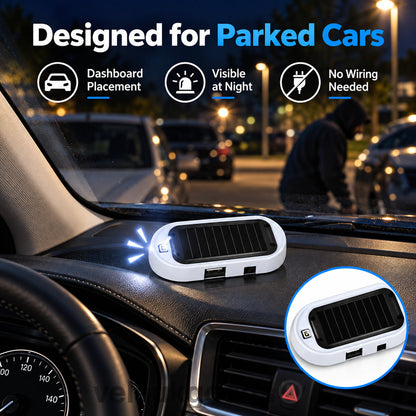 🚨50% OFF🚗Compact Solar Anti-Theft LED Flashing Lamp