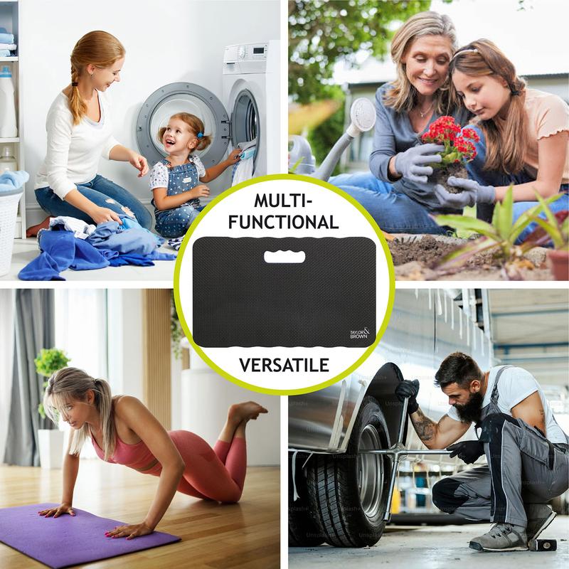 Premium Extra Thick Kneeling Mat - Waterproof Lightweight Comfortable Cushion Floor Kneeler Pad for Gardening, Work, Baby Bath, Exercise, Cleaning
