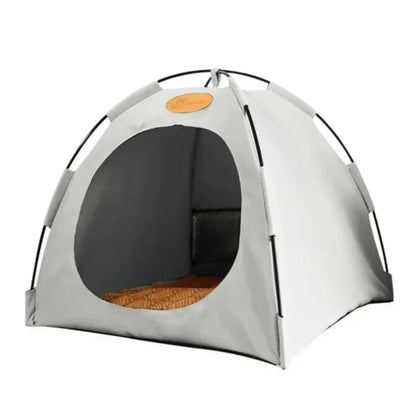 🏕️🐶🌞 LIMITED-TIME 50% OFF! Pop-Up Cooling Tent Bed – Enclosed Cozy Cave, Blocks Light & Heat, Provides a Private Retreat – Perfect for Anxious Pets or Those Who Love to Hide 🐾✨