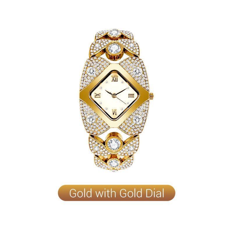 💎Women's Retro Quartz Watch with Sparkling Rhinestones⌚