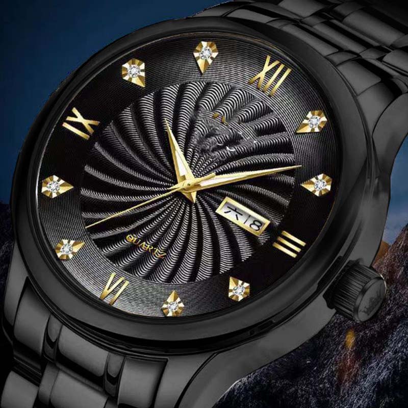 Men's Two-Tone Waterproof Luminous Watch