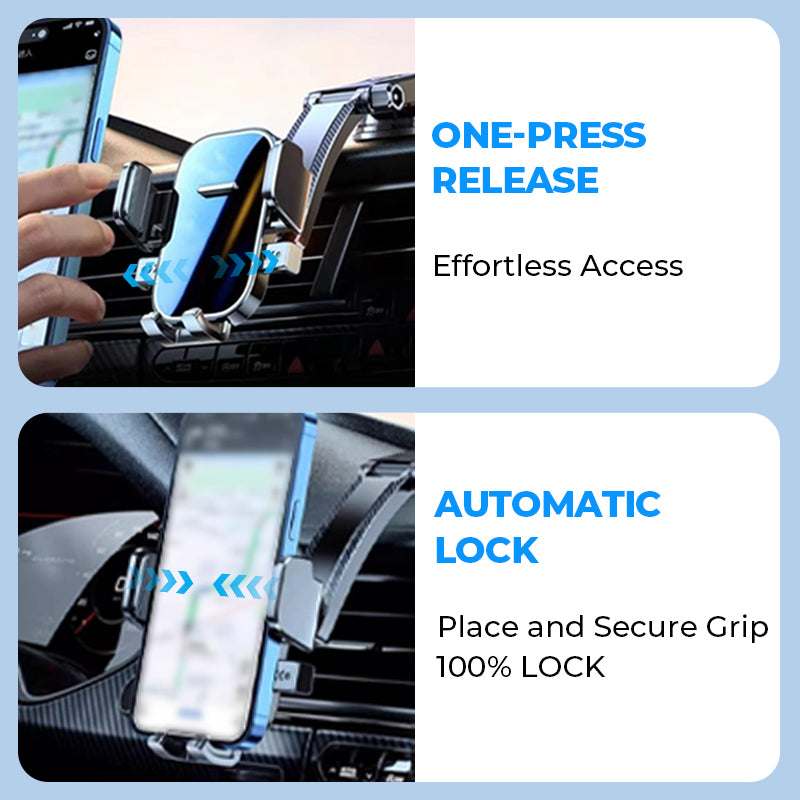 🚗50% OFF NOW! Multifunctional Suction Cup Car Phone Holder, 360° Rotatable Dashboard Windshield Car Phone Mount, Strong Sticky Suction Cell Phone Holder for All Mobile Phones
