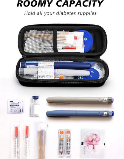 🔥Insulin Cooler Travel Case with Temperature Display