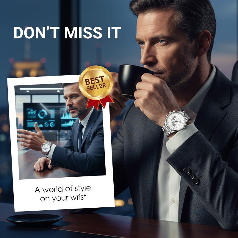 Men’s Luminous Waterproof Quartz Watch