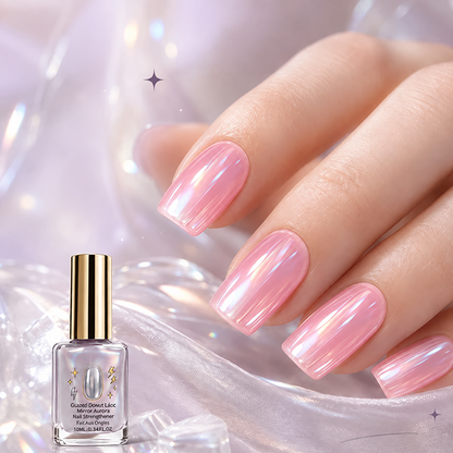 📢📢50% OFF !! ⏰Lilac Glossy Mirror Nail Strengthener