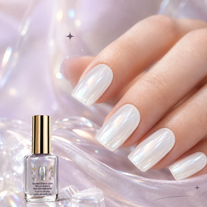 📢📢50% OFF !! ⏰Lilac Glossy Mirror Nail Strengthener
