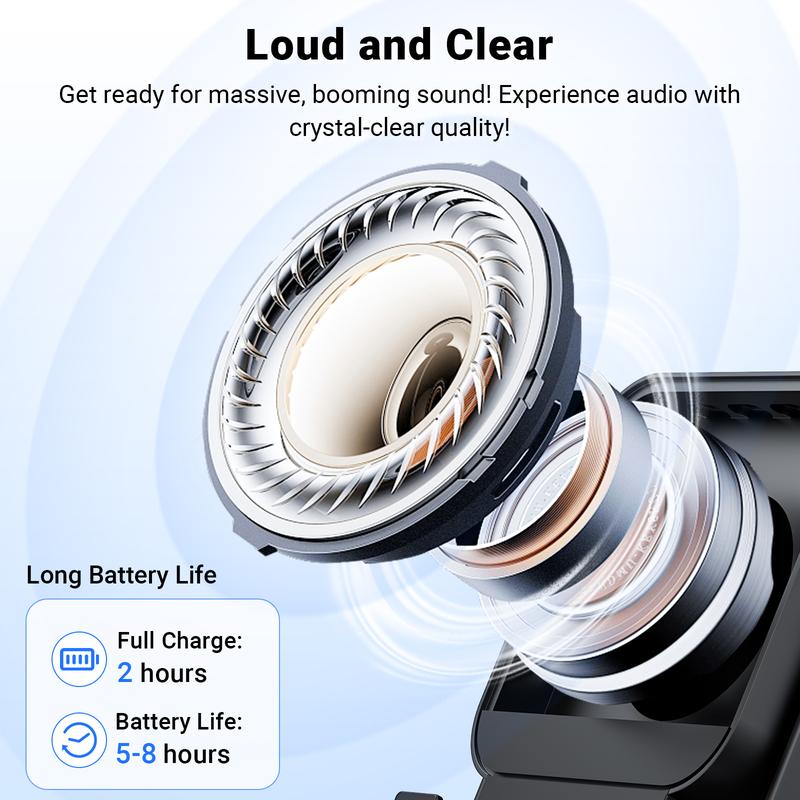 💎 5-IN-1 WIRELESS SPEAKER STAND! 💎 Induction Audio, Phone Holder & Ambient Light