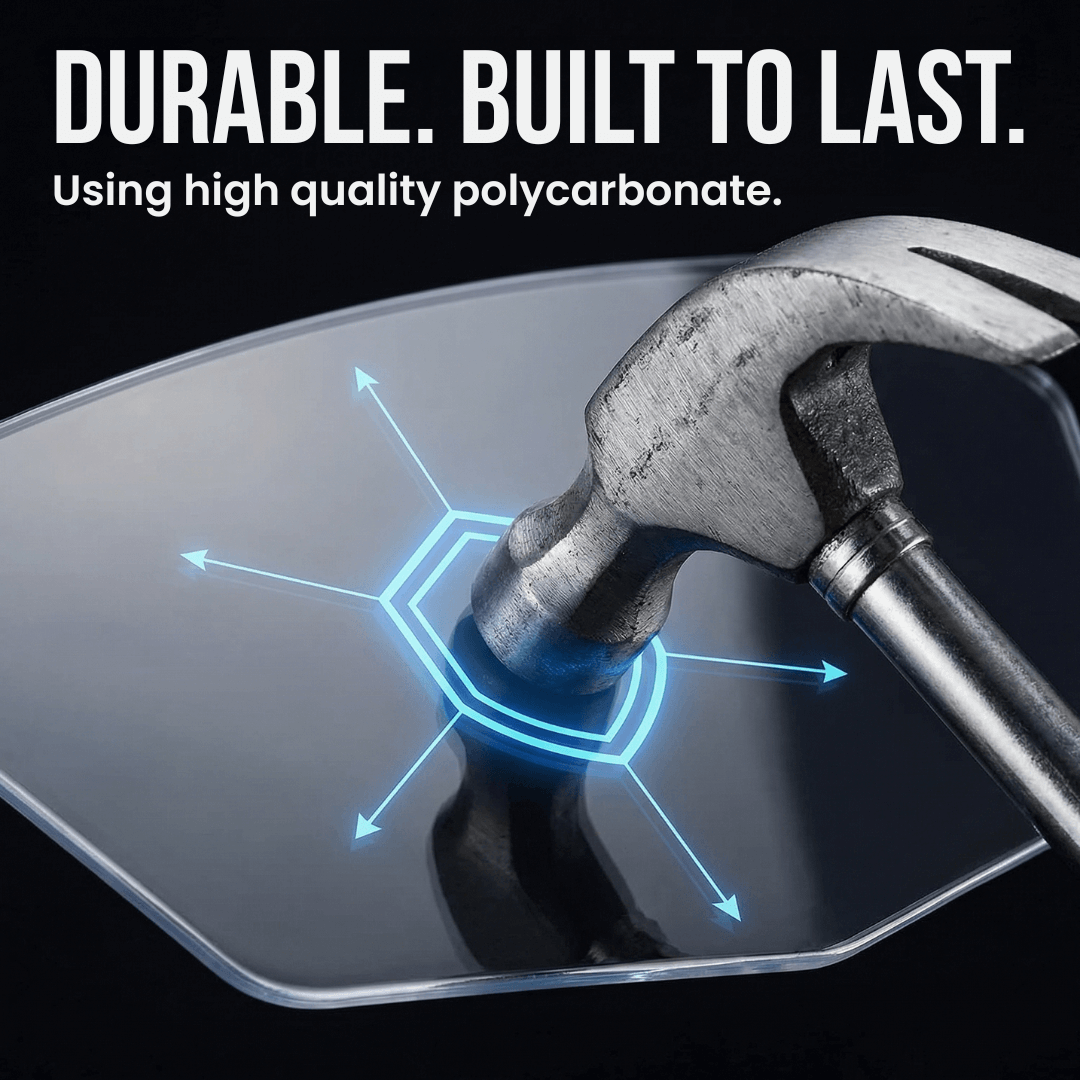 ❄️Zomerfresh 50% Korting!🏍️Verstelbare Motor Winddeflector – Universele Windscherm Spoiler tegen Helmtrillingen, Windgeruis & Turbulentie