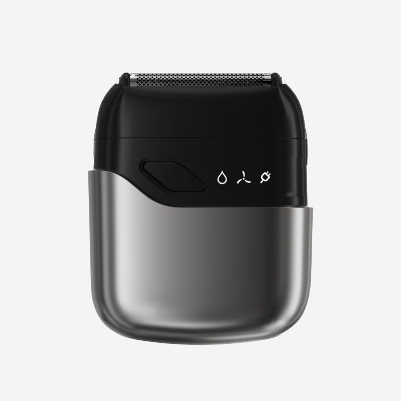 🪒⚡ Dual-head electric shaver – waterproof, USB-charging, perfect for travel!