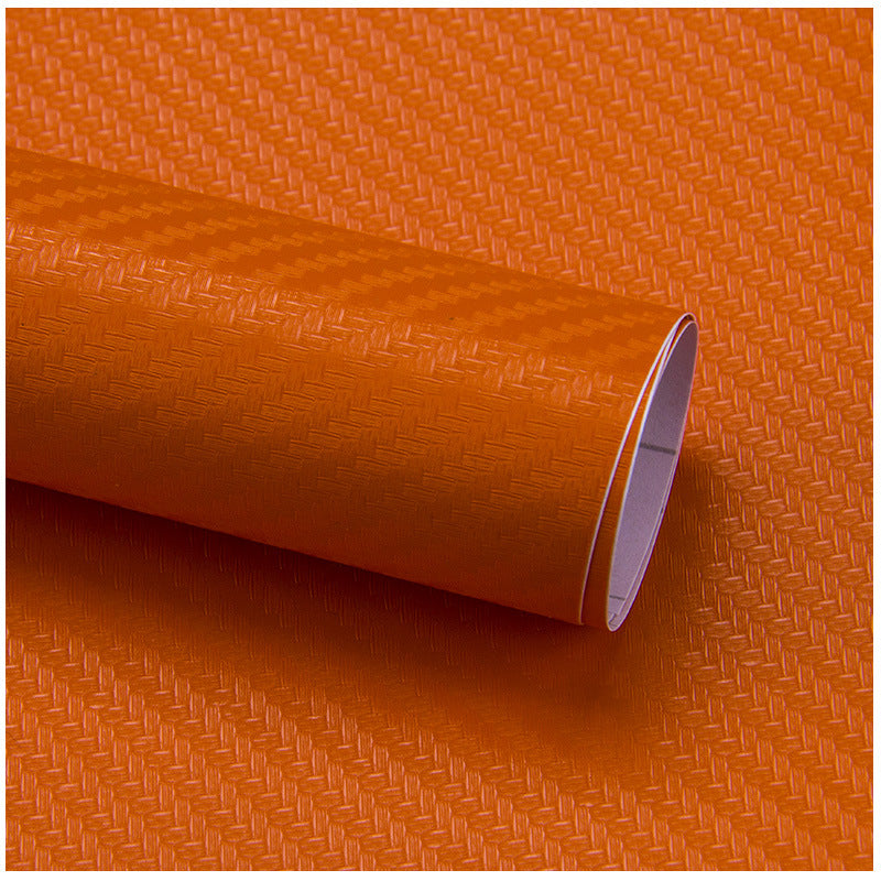 🚗 3D/6D Carbon Fiber Interior Trim Film – Self-Adhesive Car Wrap