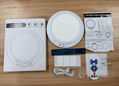 🔥Up to 50% OFF Today💡3-Mode Motion Sensor Ceiling Light – Rechargeable, Magnetic, Wireless