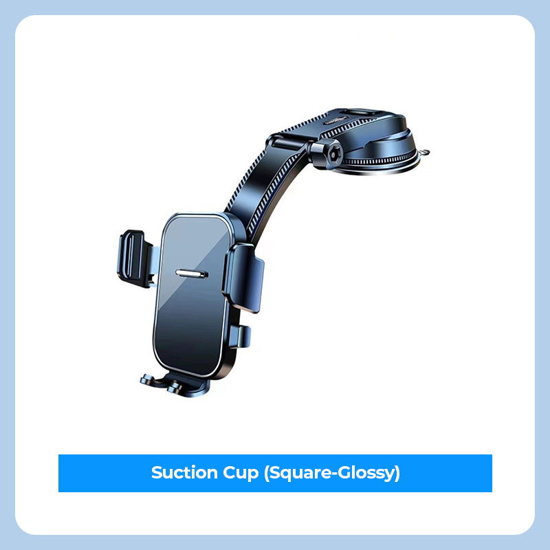 🚗50% OFF NOW! Multifunctional Suction Cup Car Phone Holder, 360° Rotatable Dashboard Windshield Car Phone Mount, Strong Sticky Suction Cell Phone Holder for All Mobile Phones