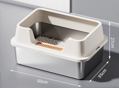 😺 LIMITED TIME 50% OFF! 💩 The Litter Box That Ends Messy Floors & Bad Odors – Perfect for Multi-Cat Homes 🛡️