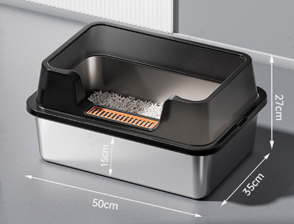 😺 LIMITED TIME 50% OFF! 💩 The Litter Box That Ends Messy Floors & Bad Odors – Perfect for Multi-Cat Homes 🛡️