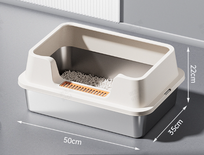 😺 LIMITED TIME 50% OFF! 💩 The Litter Box That Ends Messy Floors & Bad Odors – Perfect for Multi-Cat Homes 🛡️