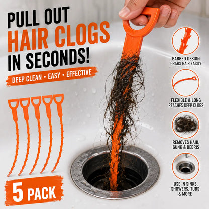 🌟 49% OFF NOW! 🛠️ 20.5-inch Drain Snake – Flexible, durable & easy to use – Clears clogs in sinks, tubs & pipes fast 💧