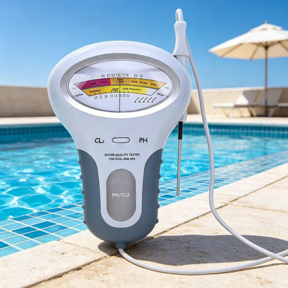 🔬💧 pH & Cl2 Pool Tester – 50% OFF! Precise Measurement of pH & Chlorine in Your Pool – Simple, Fast, Reliable. 🔥🏊