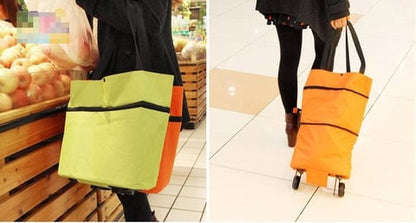 🔥HOT SALE 50% OFF🔥Foldable 2-in-1 Shopping Bag