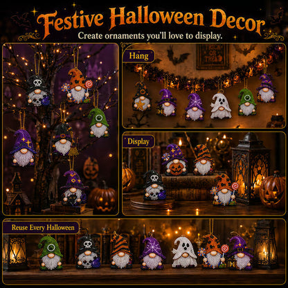 🎉✨ 31 Days of Gnome Surprises Halloween Diamond Painting Advent Calendar