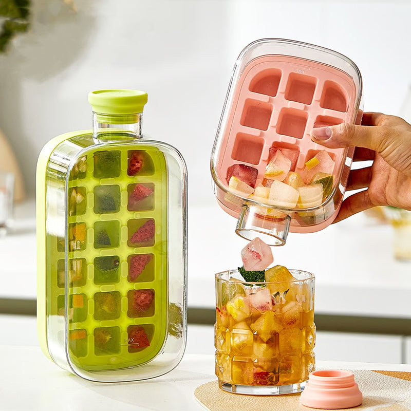 🧊Summer Hot Sale 50% OFF🔥Press-To-Cold Ice Cube Mold&Kettle
