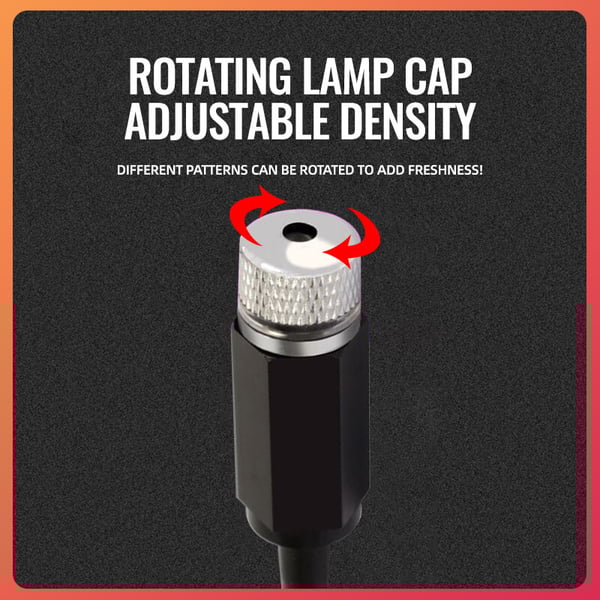 USB LIGHT CAR STAR PROJECTOR