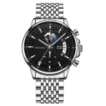 Men’s Luminous Waterproof Quartz Watch