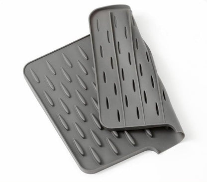 🍽️ 50% OFF NOW! 💧🧽 Silicone countertop mat, splash-proof & heat-resistant
