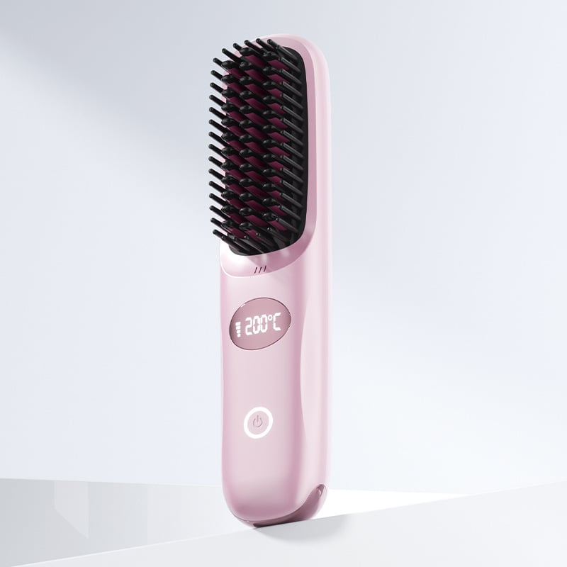 🎄Christmas Sale 49% OFF🔥2-in-1 Straightening & Cordless Hair Straightener with LED Display