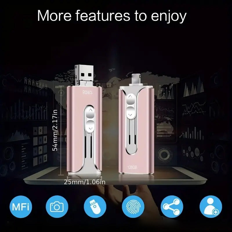 USB Flash Drive for External Memory Storage