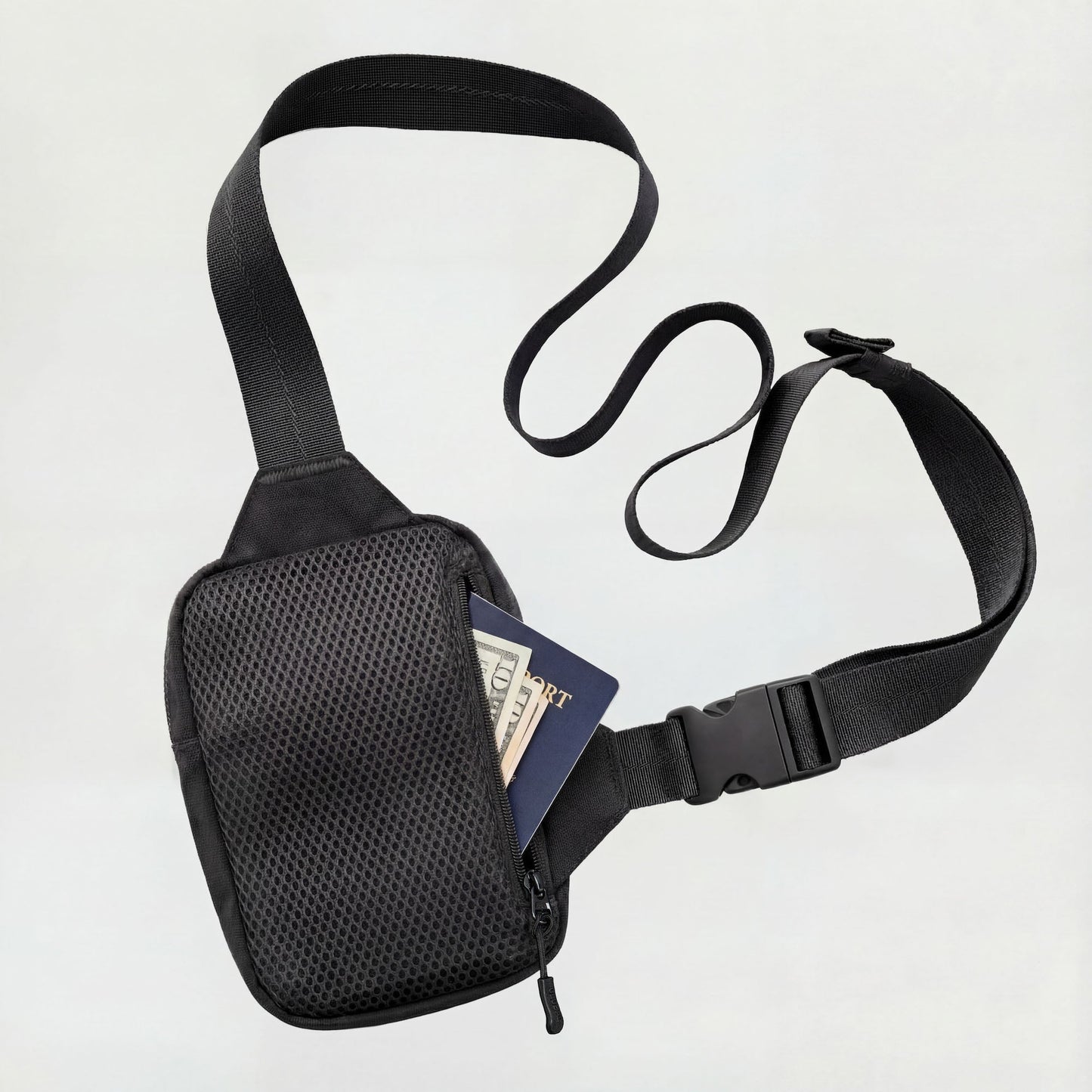 🎒50% OFF NOW ! ✨Upgraded 2.0 Travel Sling Bag – Anti‑Theft RFID Blocking 500D Nylon Crossbody Chest Bag for Daily Commute & Outdoor Trip