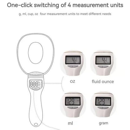 🥄⚖️ Digital Measuring Spoon Scale – 2-in-1 Electronic Kitchen Spoon for Coffee, Baking & Precise Food Prep